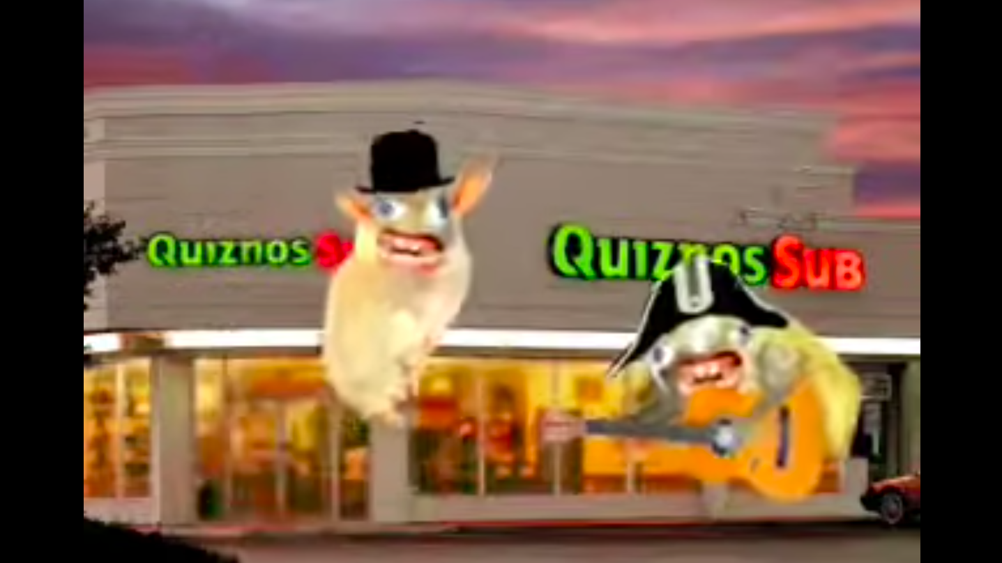 quiznos commercial screenshot