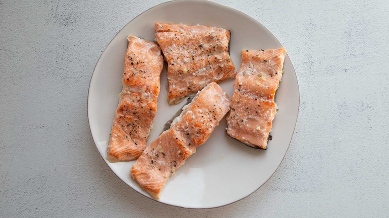 baked salmon filets