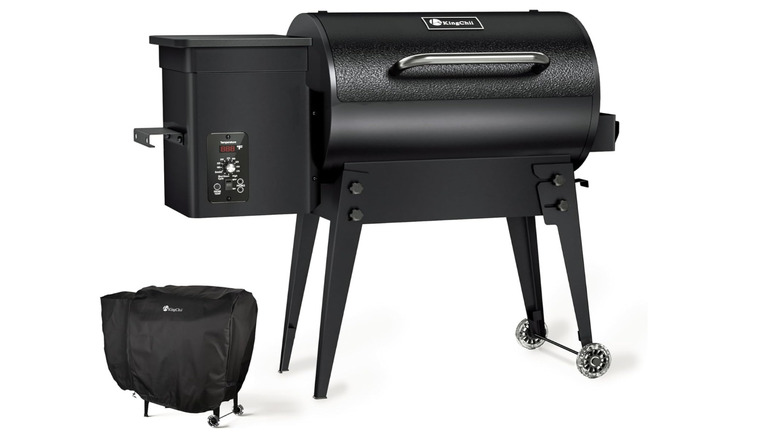 KingChii Portable Electric Wood Pellet Grill & Smoker product shot