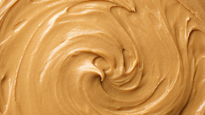 Swirled smooth peanut butter