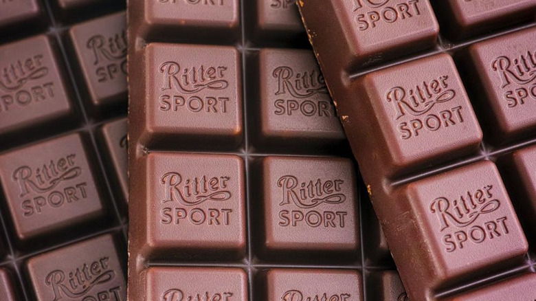 Ritter Sport chocolate squares