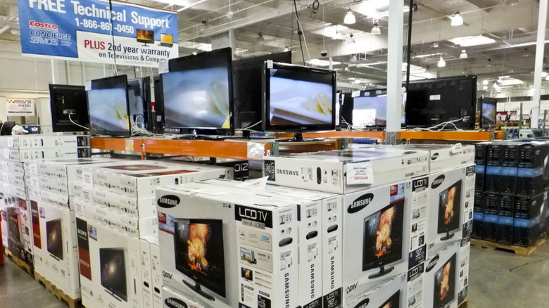 Costco electronics section