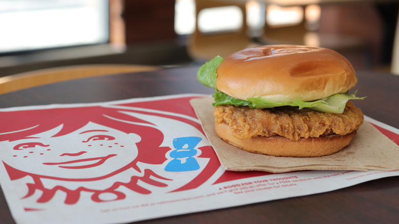 Wendy's chicken sandwich