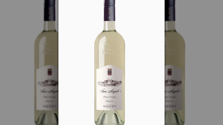 Bottle of Banfi San Angelo Pinot Grigio