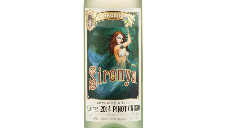 Bottle of Sirenya Pinot Grigio Adelaide Hills