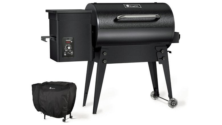 KingChii Portable Electric Wood Pellet Grill & Smoker product shot