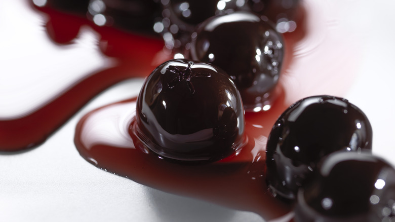 canned cherries in sauce