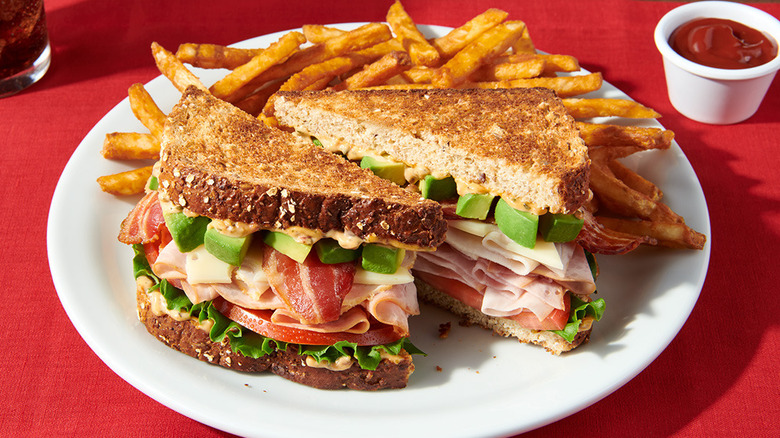 Denny's club sandwich