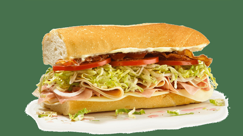 Jersey Mike's Club on a Sub