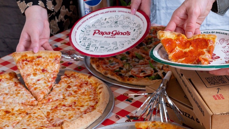 Papa Gino's pizza