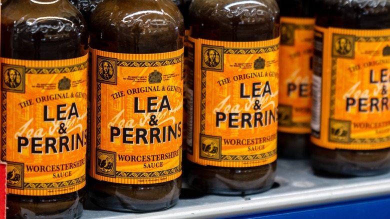 Worcestershire sauce in store