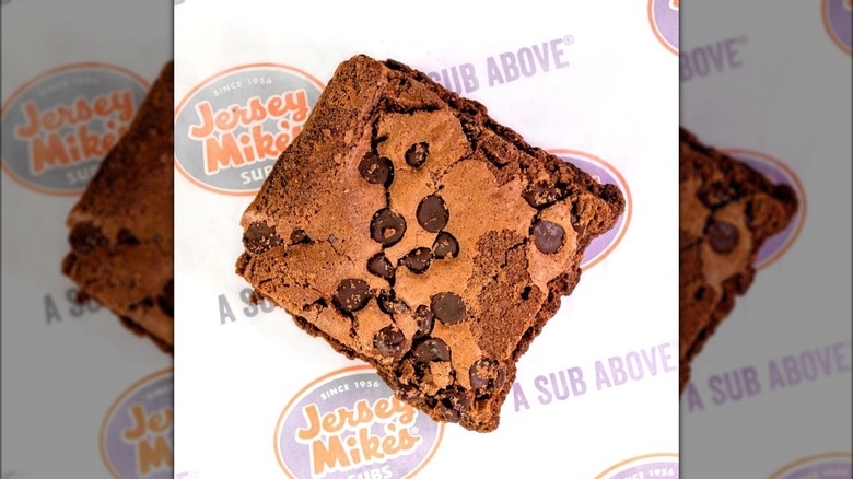 Jersey Mike's brownie