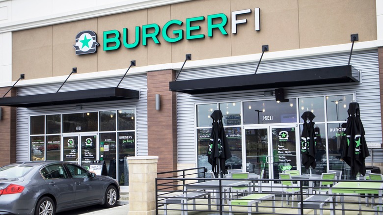 A BurgerFi restaurant