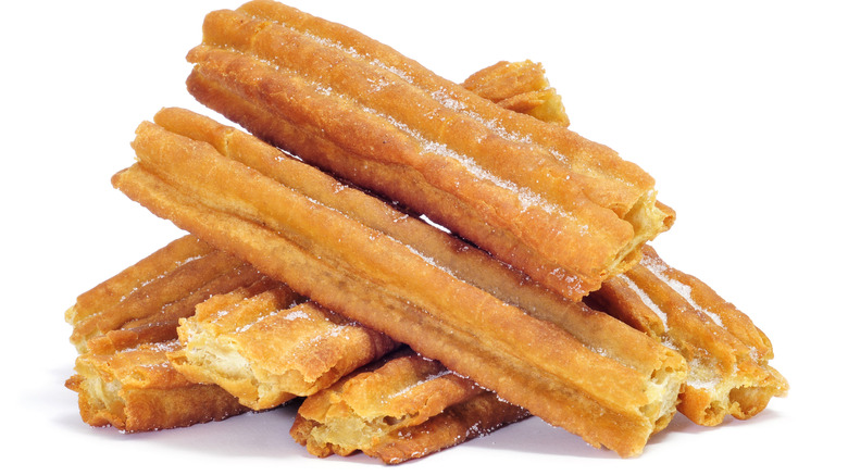 churros in a pile