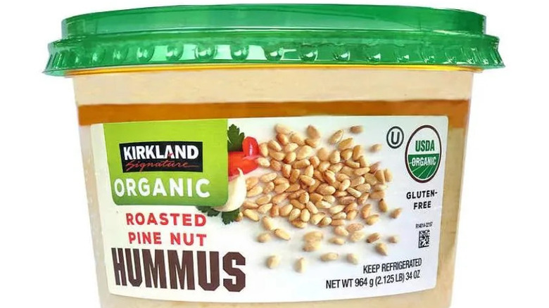 The Kirkland Signature Organic Roasted Pine Nut Hummus