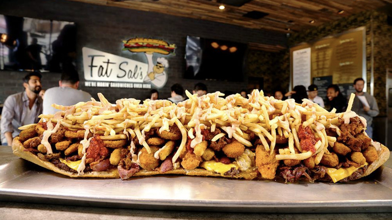 Big Fat Fatty challenges at Fat Sal's Deli in California