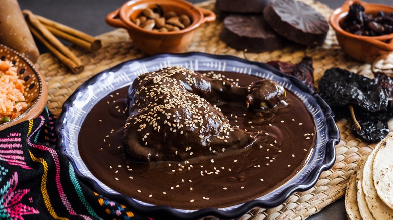 Mexican mole sauce