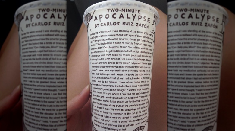 Chipotle's Cultivating Thoughts cup