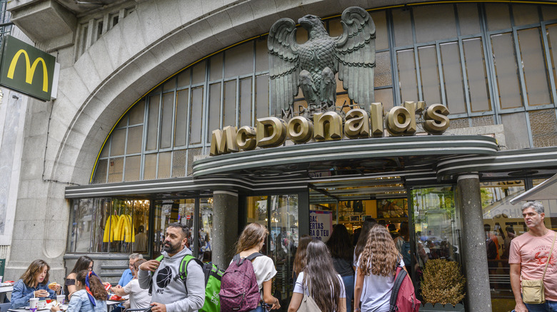 A beautiful McDonald's in Porto, Portugal