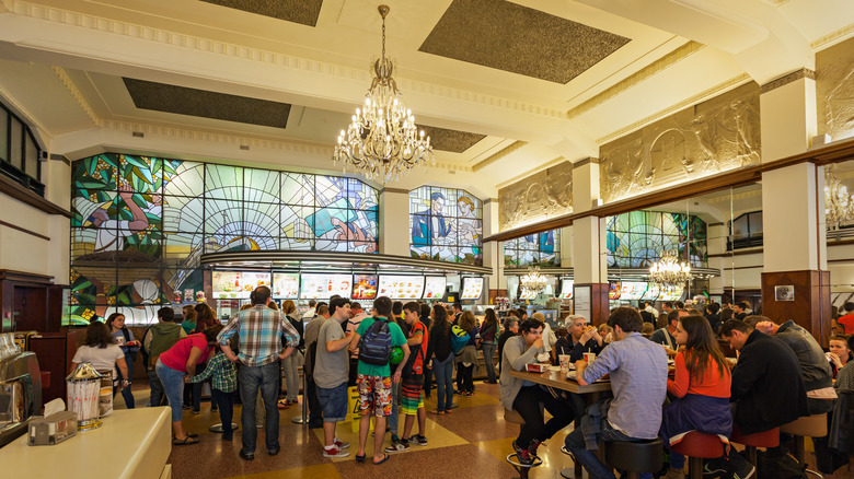 The most beautiful McDonald's in the world in Porto, Portugal