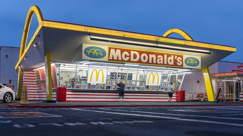 The oldest McDonald's in Downey, California