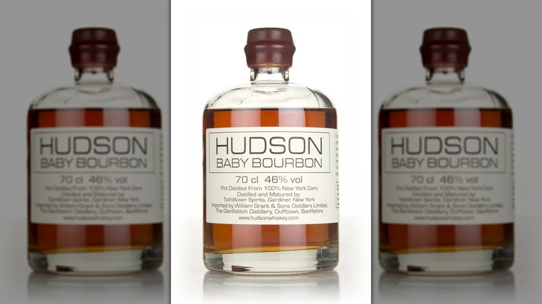 Bottle of Hudson Baby Bourbon