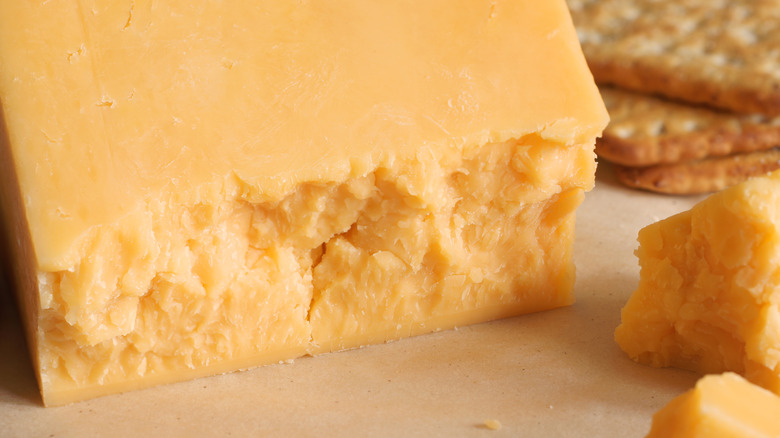 Double Gloucester cheese