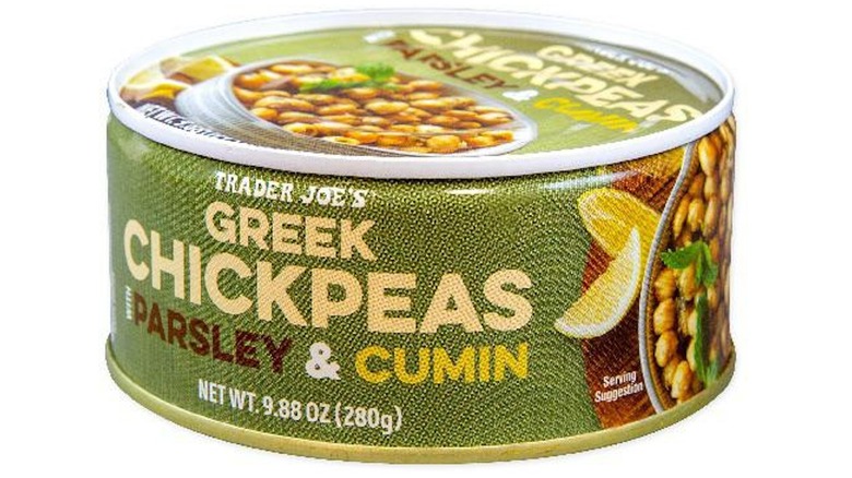 TJs Greek chickpeas