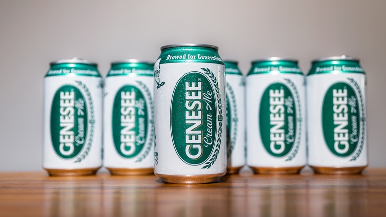 Genesee Cream Ale cans