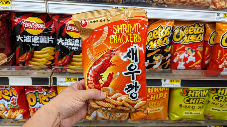 bag of shrimp crackers