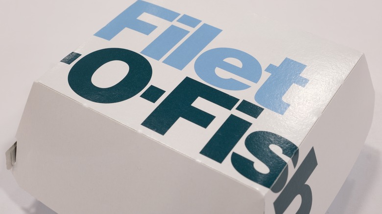 McDonald's Filet-O-Fish box