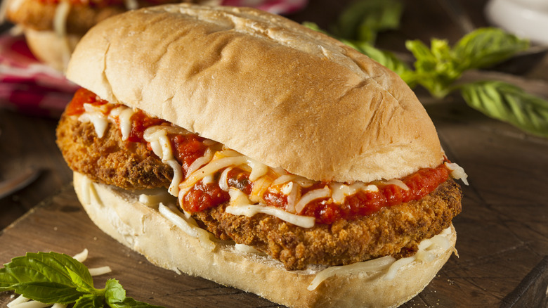 Chicken Parm sub