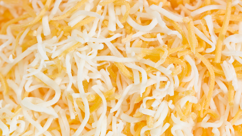 Shredded cheese