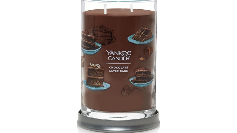 The Yankee Candle Chocolate Layer Cake scented candle