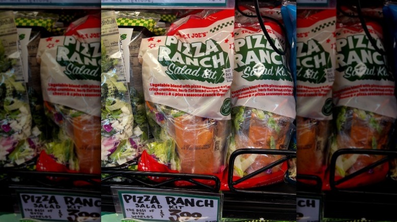 Trader Joe's Pizza Ranch salad kits