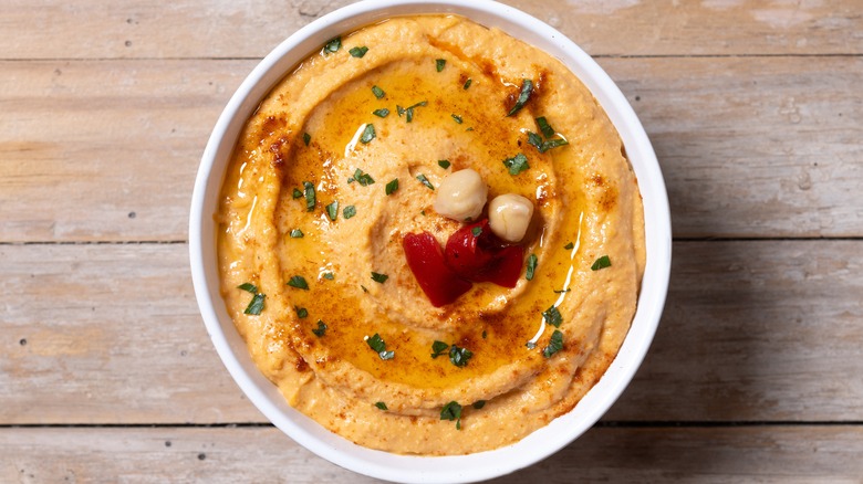 roasted red pepper hummus