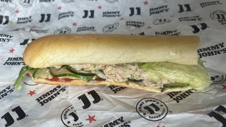 Jimmy John's tuna sandwich