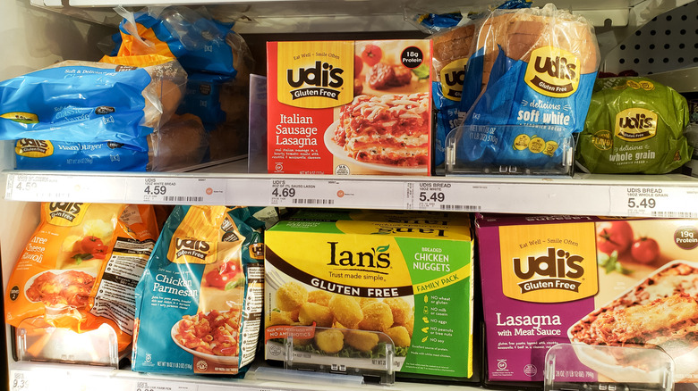 Udi's frozen pastas