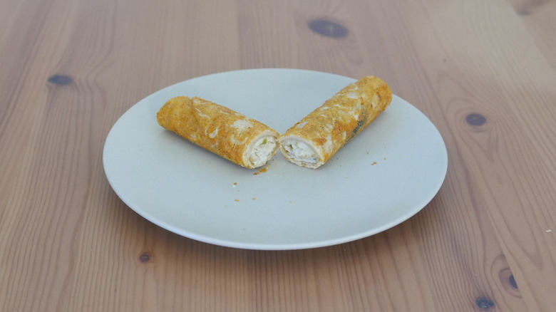 Cheese and jalapeno taquito