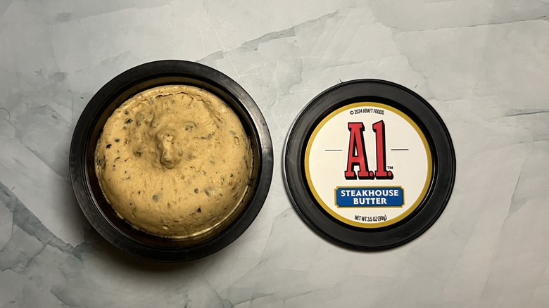 A.1. Steakhouse Butter and lid