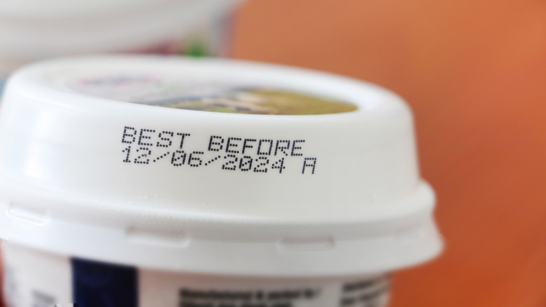 Expiration date on bottle cap