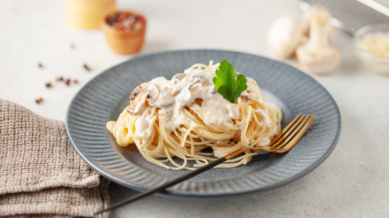 mushroom pasta