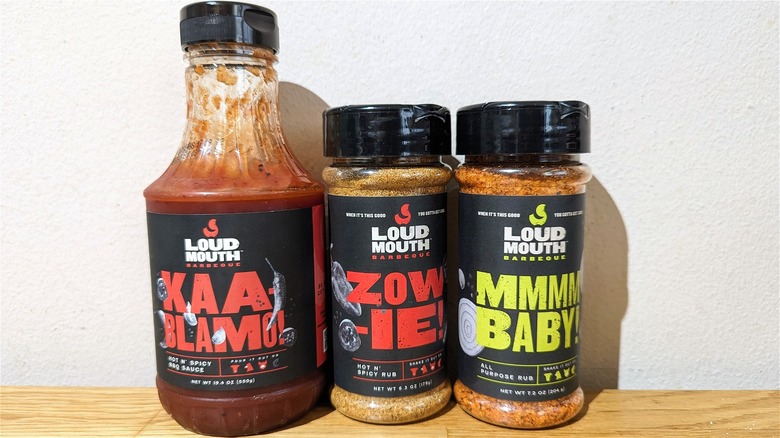 Ace Loud Mouth Barbeque sauces and rubs