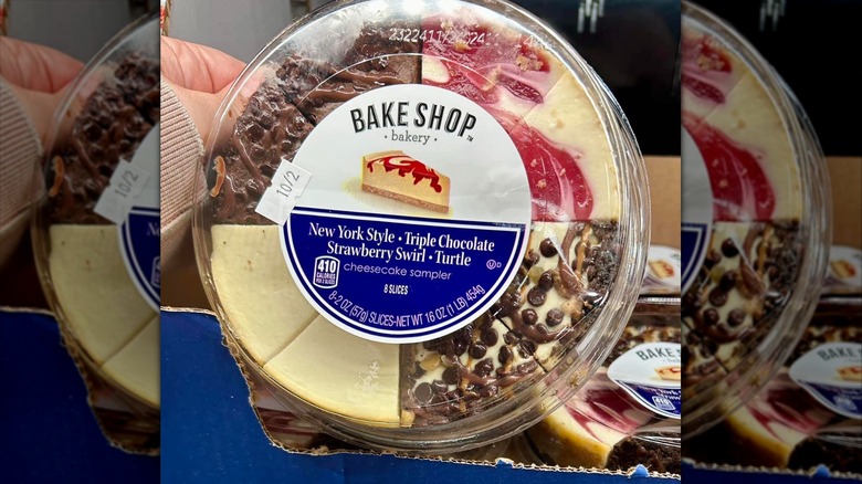 Aldi's Bake Shop cheesecake sampler