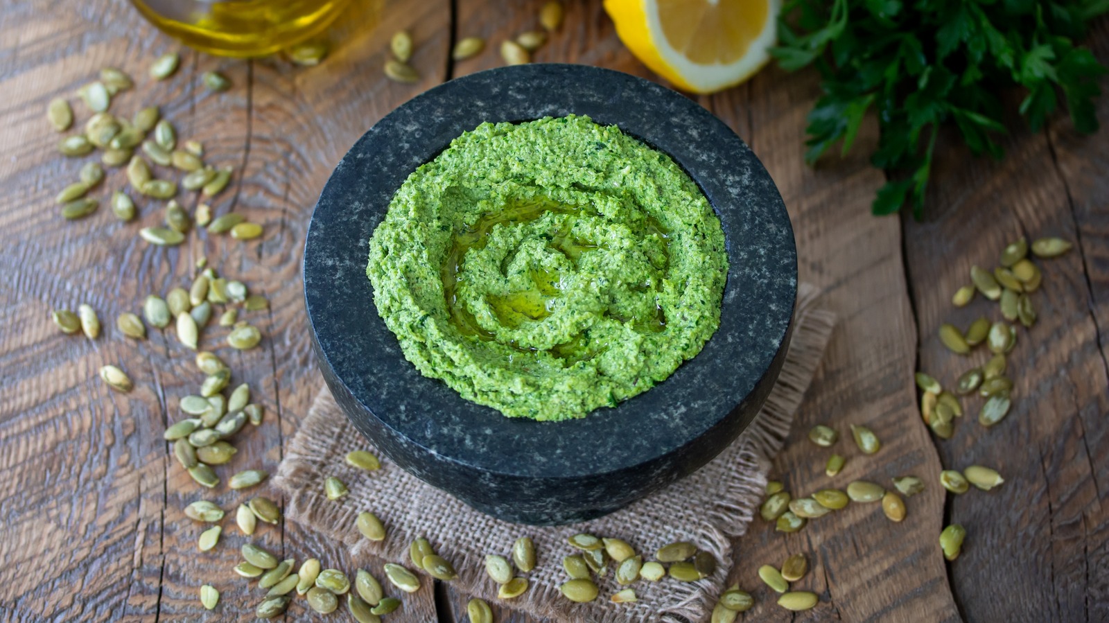 Allergic To Nuts? Try This Ingredient Swap For A Nut-Free Pesto