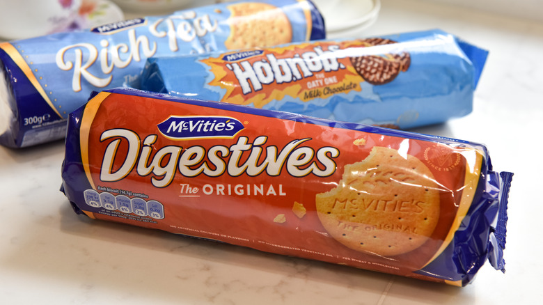 sleeve of McVitie's digestives