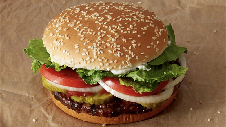 A Burger King Whopper