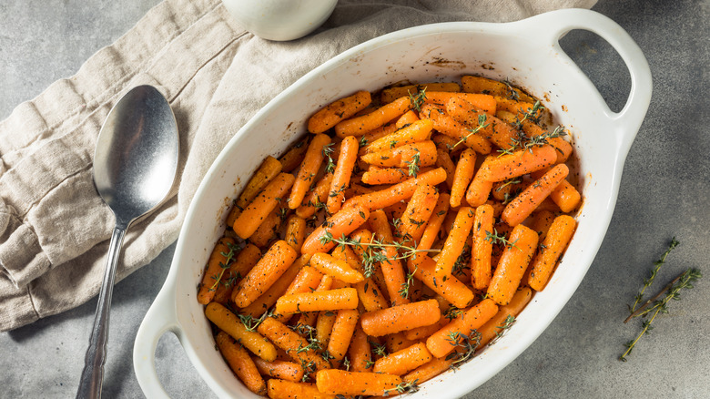 roasted baby carrots