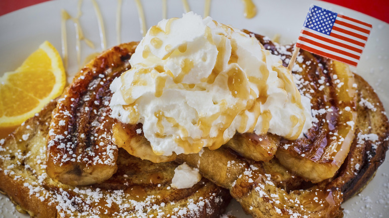 Bananas Foster french toast