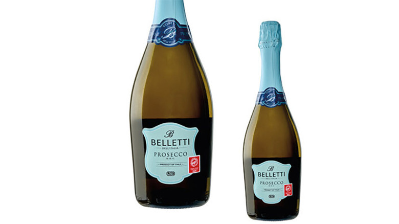 Bottle of Belletti prosecco